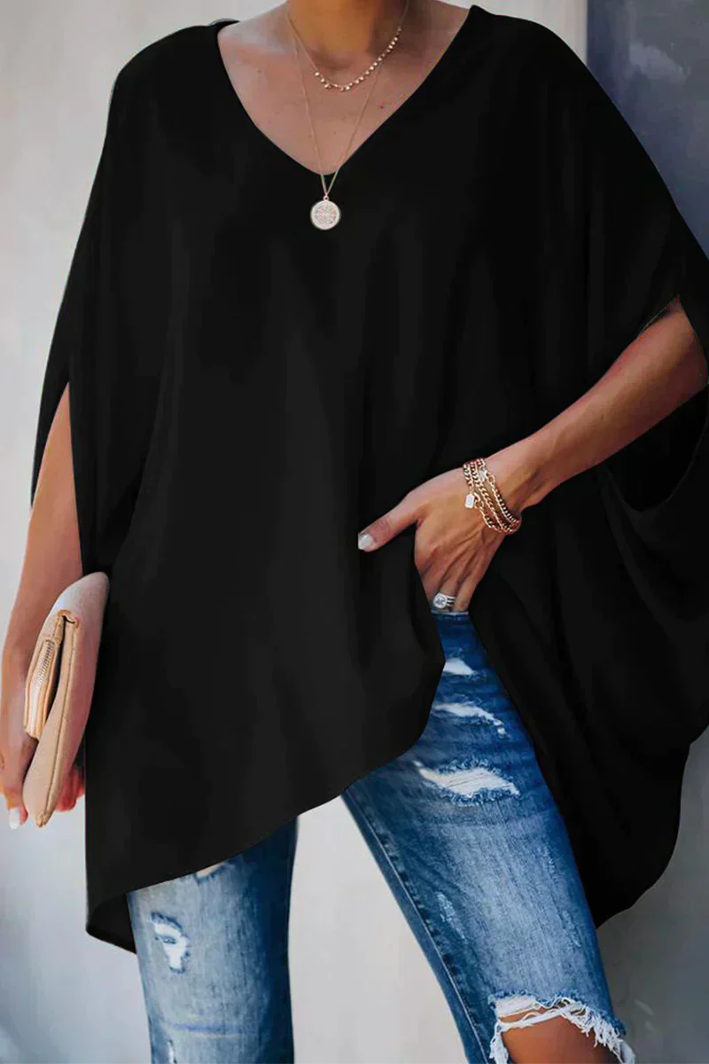 Chic Oversized Blouse Perfect for Spring