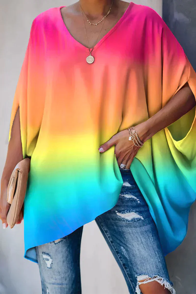 Chic Oversized Blouse Perfect for Spring
