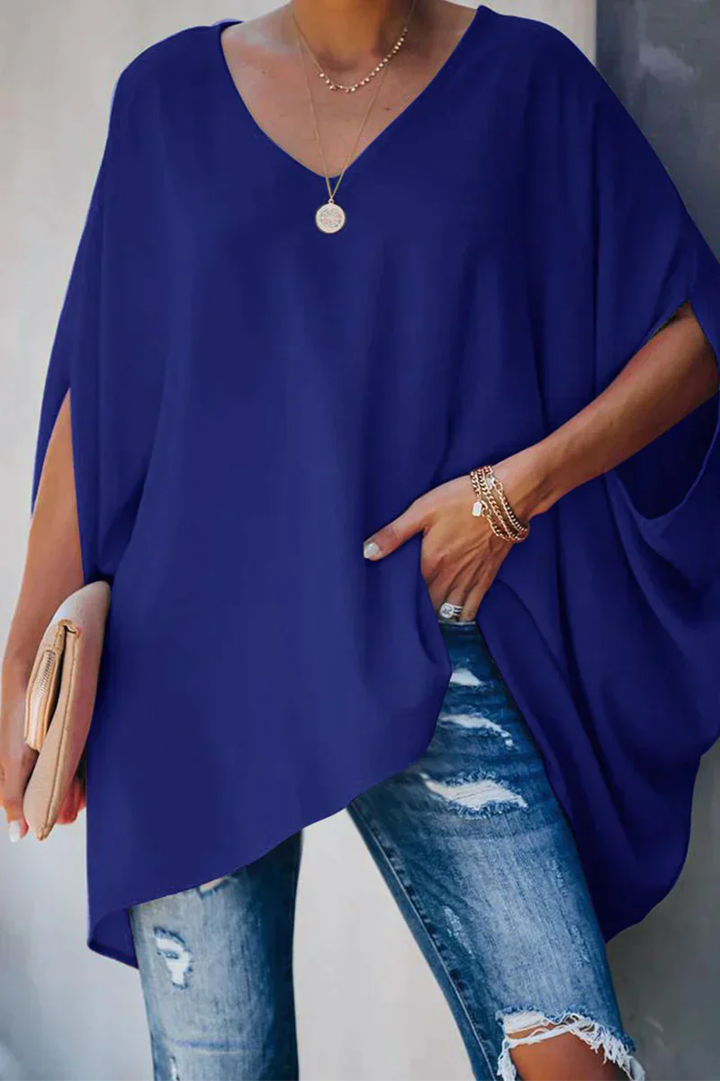 Chic Oversized Blouse Perfect for Spring