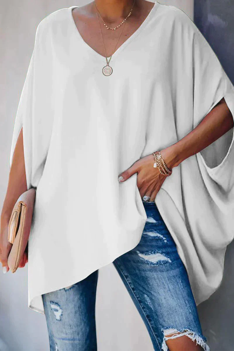Chic Oversized Blouse Perfect for Spring
