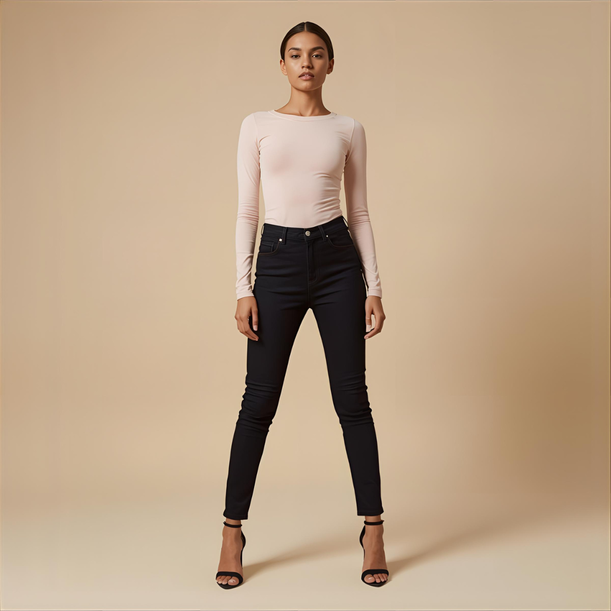 SERALIE | Pink Fitted Stylish Longsleeve