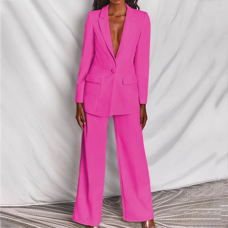 Hayley - Stylish Women's Blazer and Trousers Set