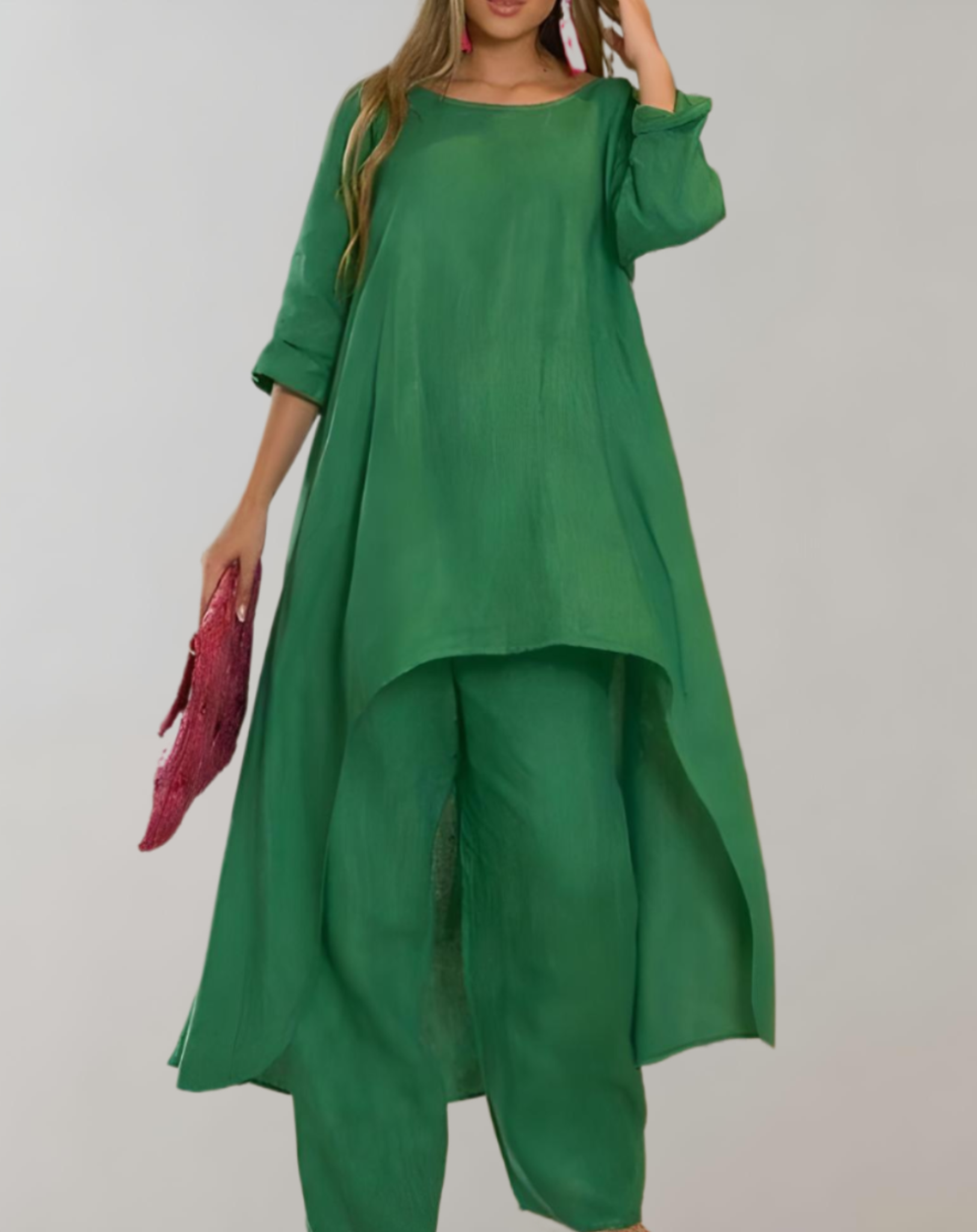 Carline Women's Two-Piece Trouser Set