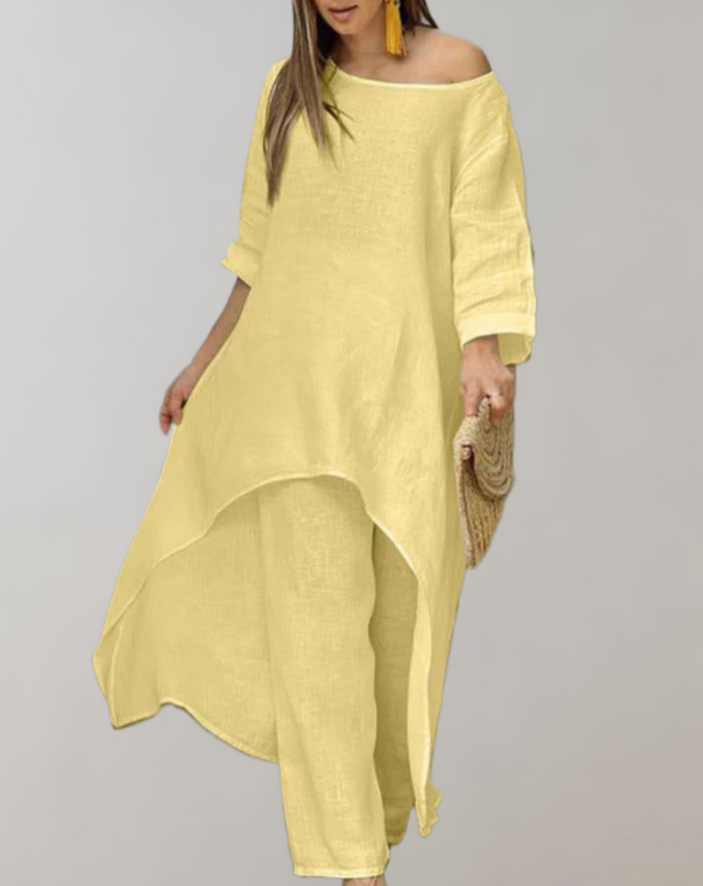 Carline Women's Two-Piece Trouser Set