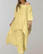 Carline Women's Two-Piece Trouser Set