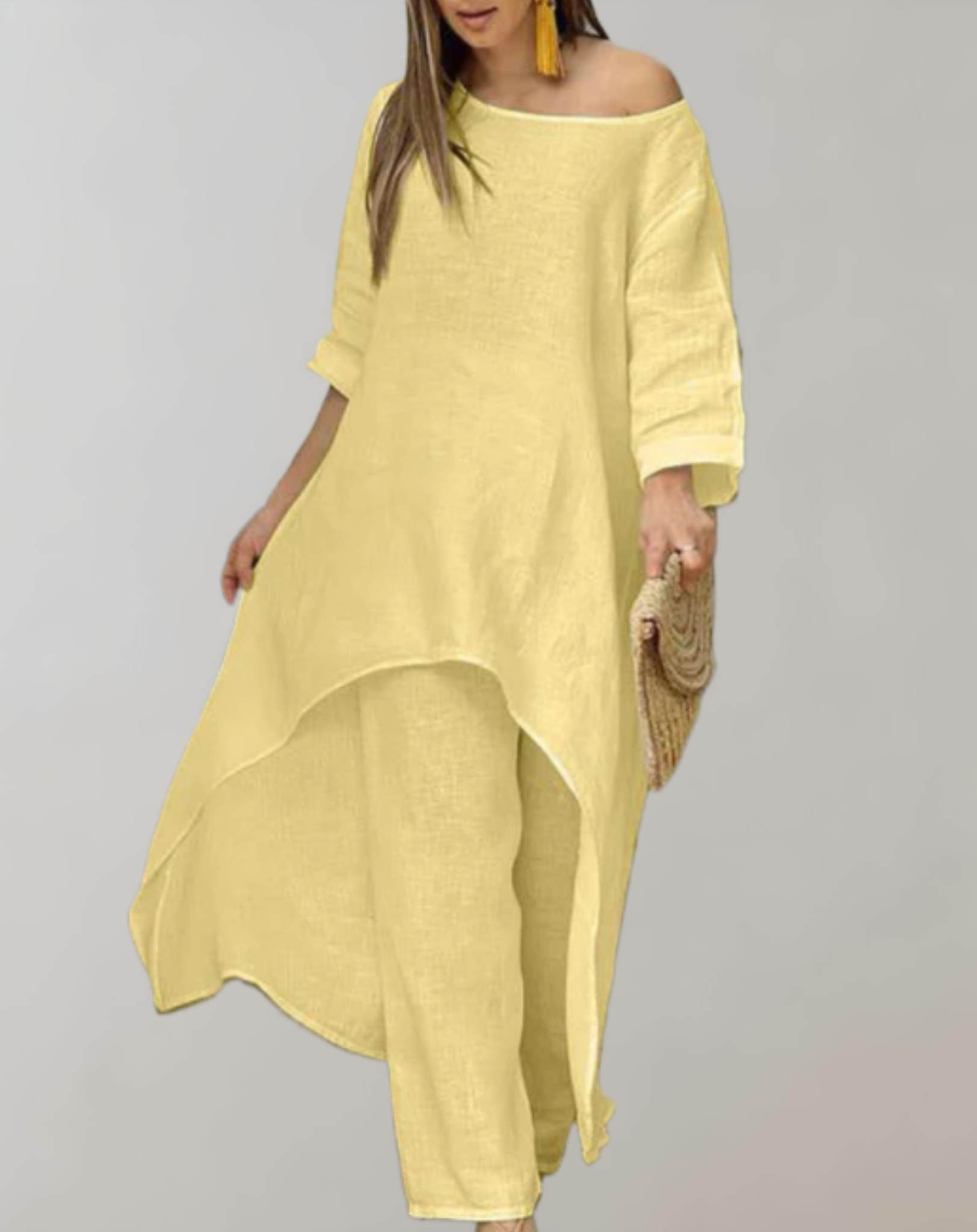 Carline Women's Two-Piece Trouser Set