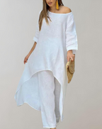 Carline Women's Two-Piece Trouser Set