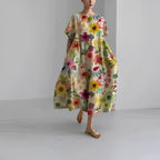 Bohemian Floral Maxi Dress