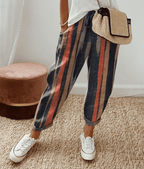 Chic Cotton-Linen Trousers
