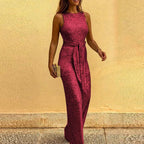 Chic Sequin Jumpsuit
