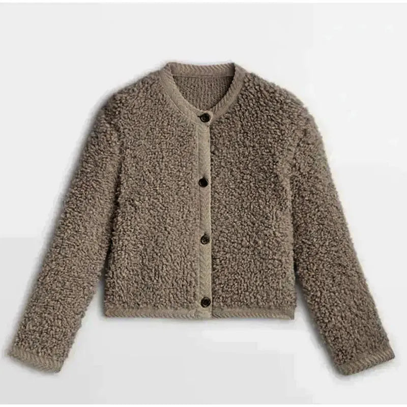 Casual Women's Soft Teddy Coat