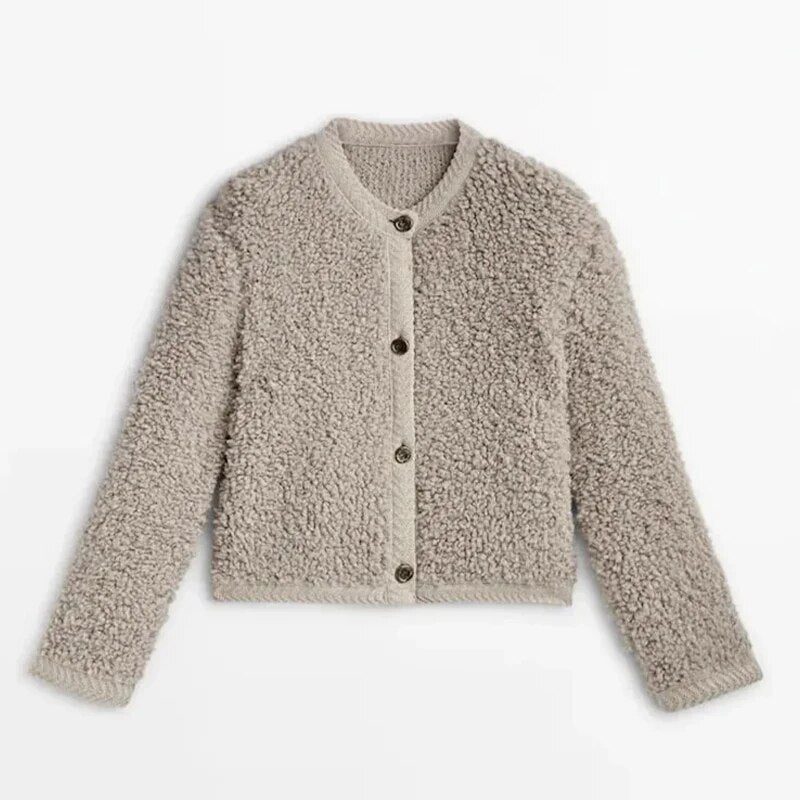Casual Women's Soft Teddy Coat