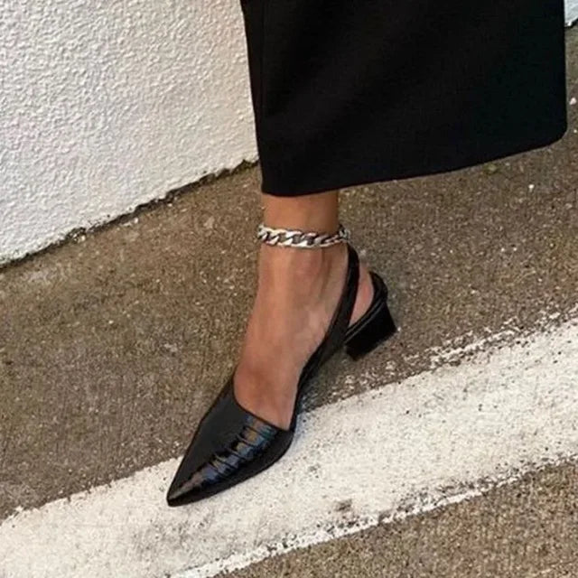 Zarrah Elegant Brown High Heels