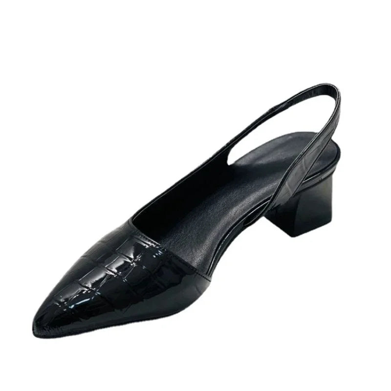 Zarrah Elegant Brown High Heels