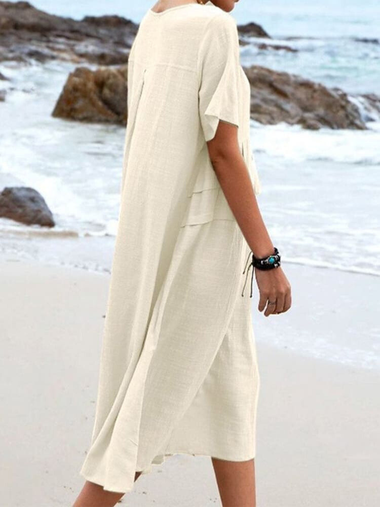Relaxed Cotton Everyday Dress