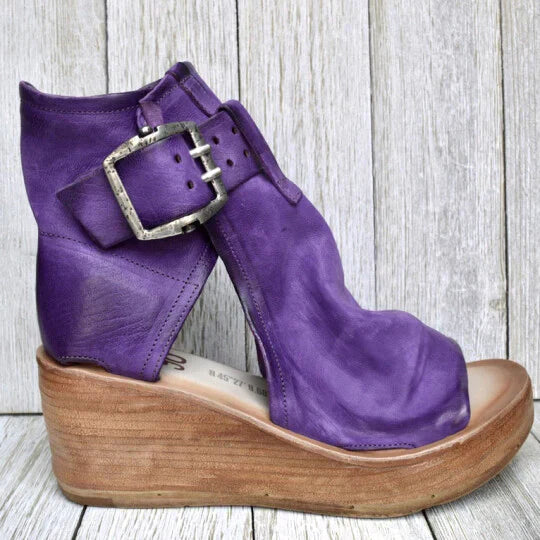 Women's Boho-Inspired Wedge Sandals