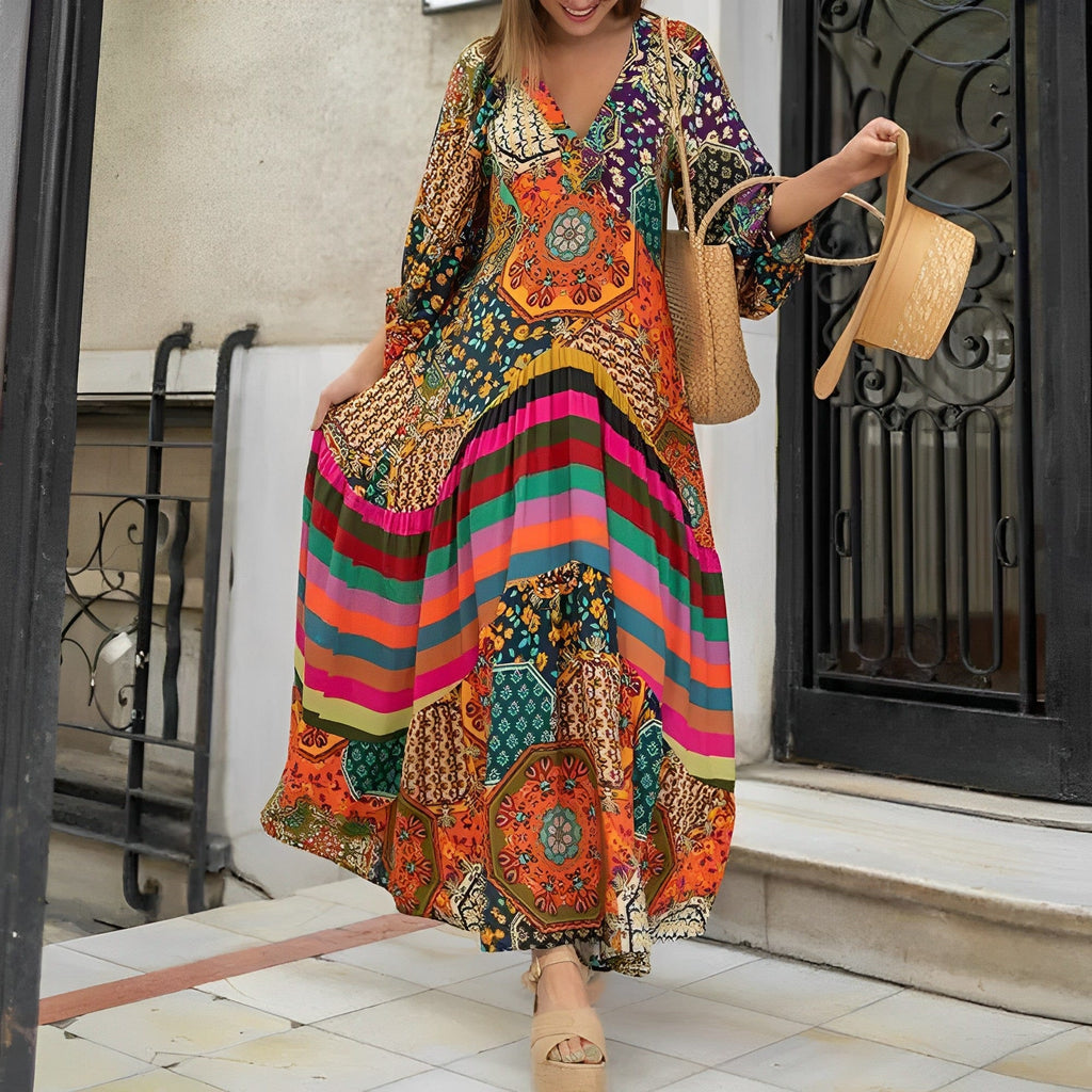 Chic Bohemian-Inspired Dress