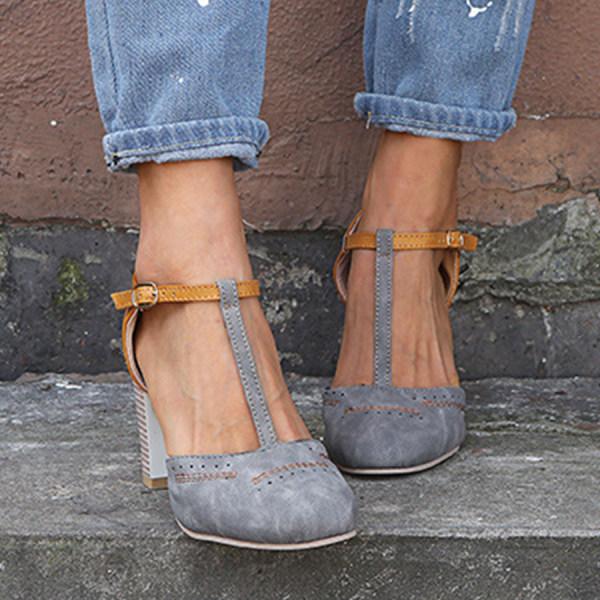 Chic Retro Women's High Heels